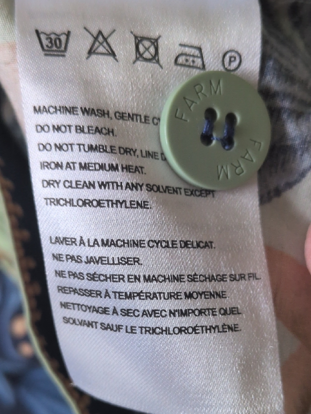 Farm Rio Ocean Tapestry Romper Sz. XS - Picture 7 of 7